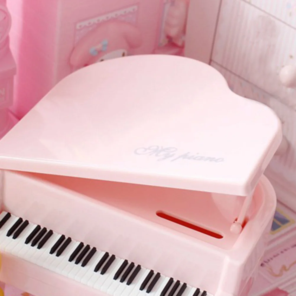 Piano Saving Bank Kids Money Box Home Desk Decoration Accessory Birthday Christmas New Year Gift Pink High Grade ABS Chip
Piano Saving Bank Kids Money Box Home Desk Decoration Accessory Birthday Christmas New Year Gift Pink High Grade ABS Chip