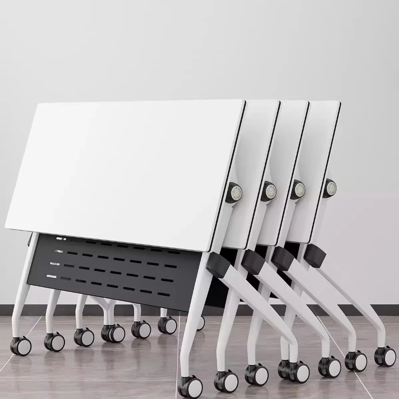 Modern design folding training table long activity splicing table simple chair combination conference table
Modern design folding training table long activity splicing table simple chair combination conference table