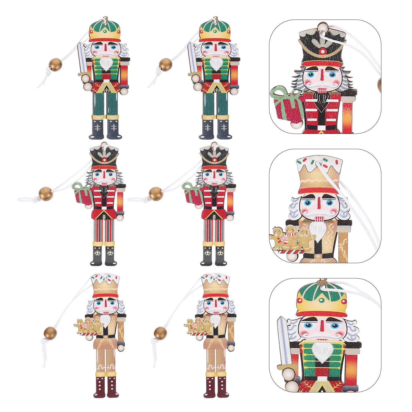 Nutcracker Pendant Hanging Decor Collection Crafts Ornament Figurine Pendants Front Porch Handmade Figures
Nutcracker Pendant Hanging Decor Collection Crafts Ornament Figurine Pendants Front Porch Handmade Figures