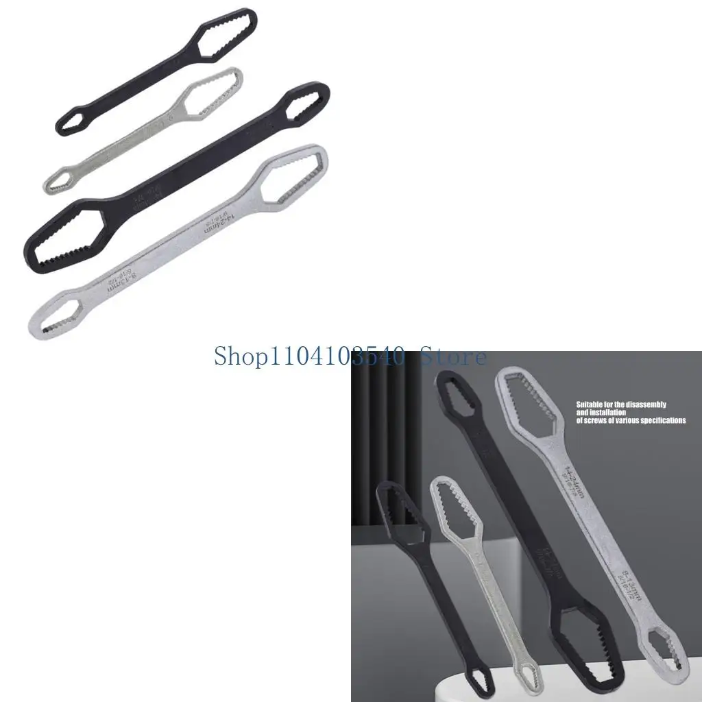 02DC 4Pcs SelfAdjusting Wrench Set MultiFunctional Steel Spanner For 8-24Mm/3-17Mm for Home Repair Auto Maintenance
02DC 4Pcs SelfAdjusting Wrench Set MultiFunctional Steel Spanner For 8-24Mm/3-17Mm for Home Repair Auto Maintenance