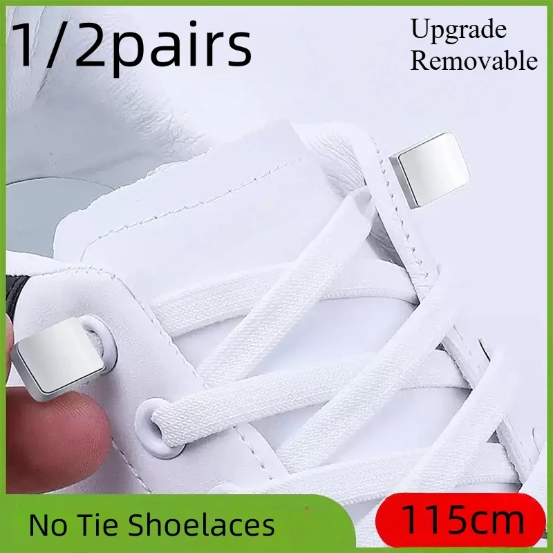 1/2/4pairs Removable Reusable No Tie Shoe Laces Elastic Laces Flat Shoelaces Without Ties Kid Adult Quick Shoe Lace Shoes 115cm
1/2/4pairs Removable Reusable No Tie Shoe Laces Elastic Laces Flat Shoelaces Without Ties Kid Adult Quick Shoe Lace Shoes 115cm