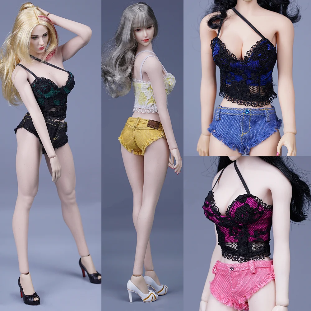 SA Toys SA029 1/6 Female Camisole Open Buttock Denim Shorts Clothes Model Fit 12'' Mid Breast Suntan Action Figure Body Hobby
SA Toys SA029 1/6 Female Camisole Open Buttock Denim Shorts Clothes Model Fit 12'' Mid Breast Suntan Action Figure Body Hobby