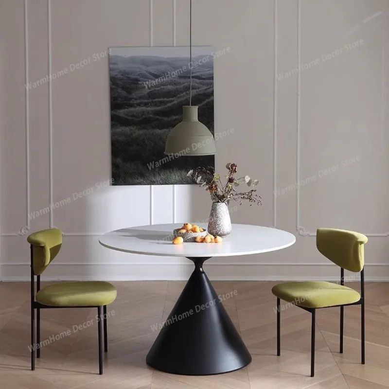 Small Space China Dining Tables Round Decoration Black White Nordic Dining Tables Kitchen Salon Mesas De Jantar Home Furniture
Small Space China Dining Tables Round Decoration Black White Nordic Dining Tables Kitchen Salon Mesas De Jantar Home Furniture