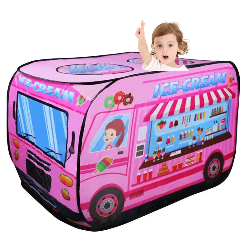 Play Tent For Kids Ice Cream Truck Pop Out Tent For Children Cute Creative Pop Out Tent Large Capacity Tent For Role Play Games
Play Tent For Kids Ice Cream Truck Pop Out Tent For Children Cute Creative Pop Out Tent Large Capacity Tent For Role Play Games