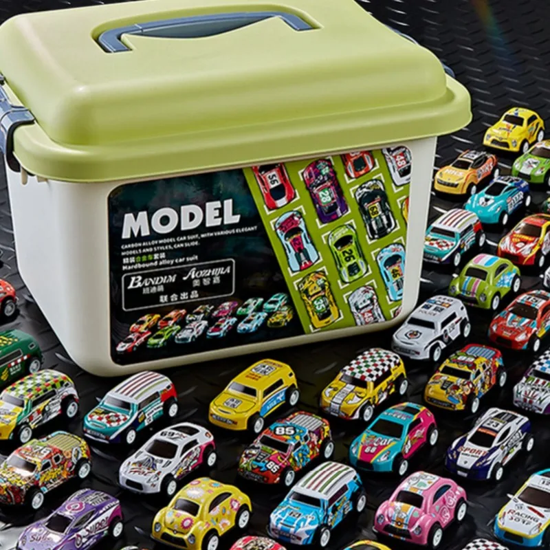 20/30/50pcs Kids Mini Alloy Racing Car Storage Box Pull Back Car Set Rebound Multiple Vehicle Collections Toys Boy Birthday Gift
20/30/50pcs Kids Mini Alloy Racing Car Storage Box Pull Back Car Set Rebound Multiple Vehicle Collections Toys Boy Birthday Gift