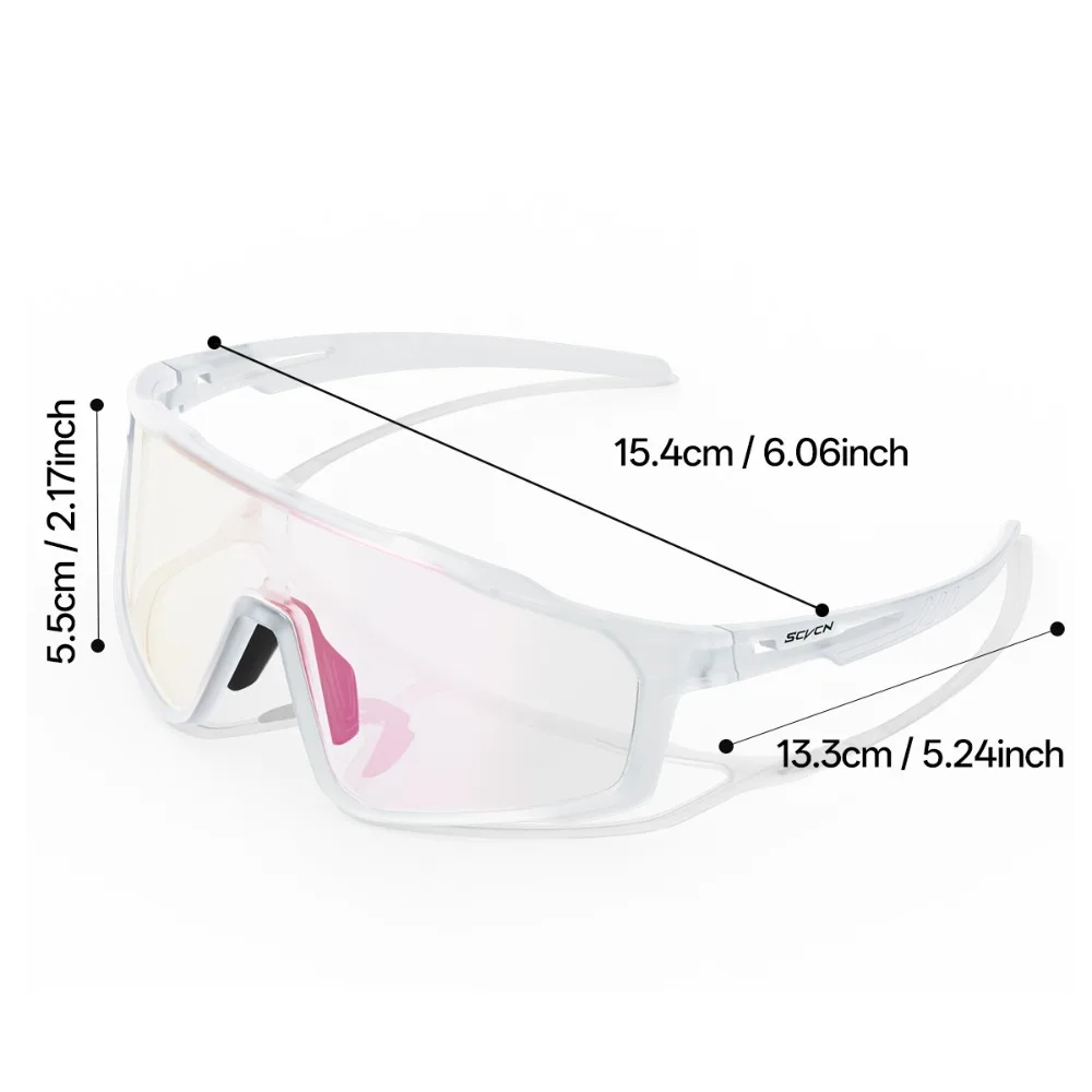 SCVCN Photochromic Cycling Sunglasses Men Cycling Glasses for MTB Hiking Eyewear Outdoor Running Glasses UV400 Protection 2026
SCVCN Photochromic Cycling Sunglasses Men Cycling Glasses for MTB Hiking Eyewear Outdoor Running Glasses UV400 Protection 2026