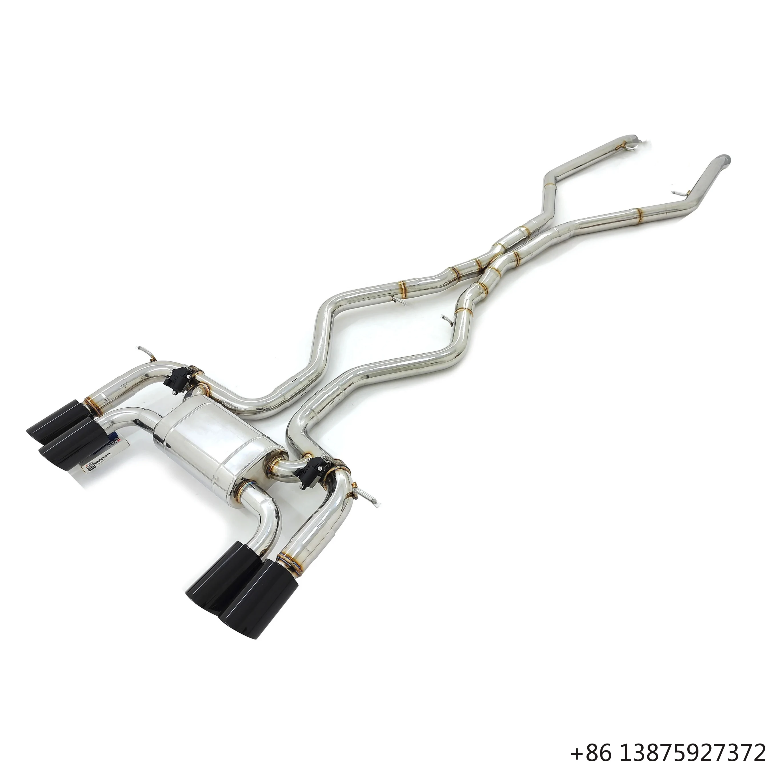 Ecnal for 2013-2018 F85 F86 X5M X6M 4.4T SS304 Valve Exhaust Sports Muffler Valve Exhaust System
Ecnal for 2013-2018 F85 F86 X5M X6M 4.4T SS304 Valve Exhaust Sports Muffler Valve Exhaust System