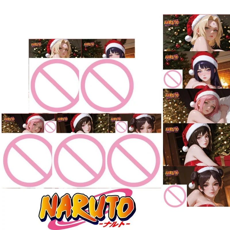5pcs NARUTO Christmas ACG Goddess Haruno Sakura Folding Flash Card Anime Tsunade Hyuga Hinata Yamanaka Ino Game Collection Card
5pcs NARUTO Christmas ACG Goddess Haruno Sakura Folding Flash Card Anime Tsunade Hyuga Hinata Yamanaka Ino Game Collection Card