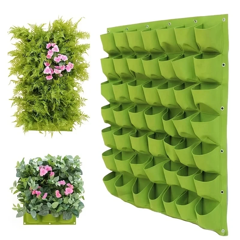 NEW Wall Hanging Pockets Planting Bags Flower Pot Home Garden Grow Bag Garden Planter Vertical Suculentas Plant Pot Home Decor
NEW Wall Hanging Pockets Planting Bags Flower Pot Home Garden Grow Bag Garden Planter Vertical Suculentas Plant Pot Home Decor