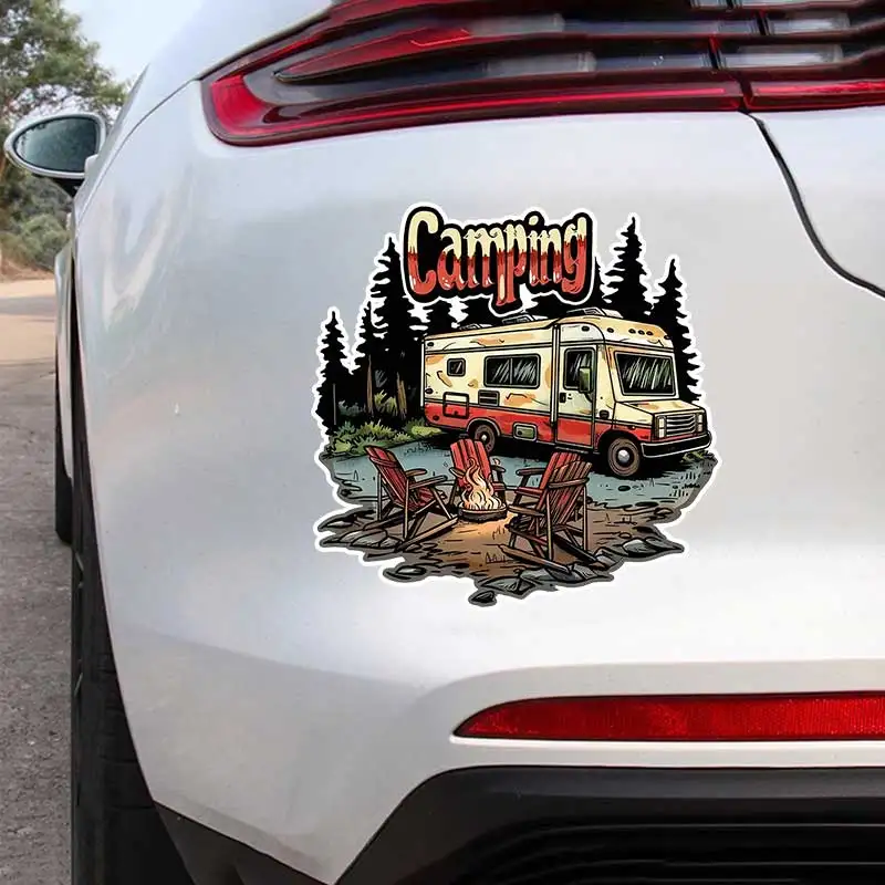Outdoor Camping Party Car Sticker Waterproof Vinyl Decal on Bumper Rear Window Laptop Self-adhesive Decal For Car Accessories
Outdoor Camping Party Car Sticker Waterproof Vinyl Decal on Bumper Rear Window Laptop Self-adhesive Decal For Car Accessories