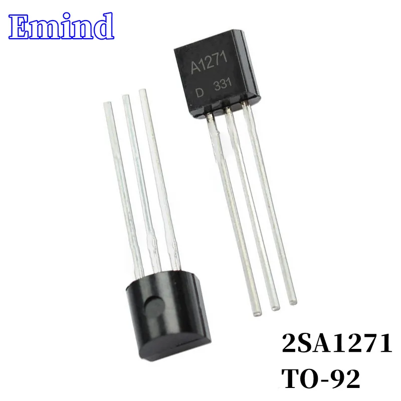 100Pcs 2SA1271 A1271 DIP Transistor TO-92 Type PNP Bipolar Amplifier Transistor 30V/800mA
100Pcs 2SA1271 A1271 DIP Transistor TO-92 Type PNP Bipolar Amplifier Transistor 30V/800mA