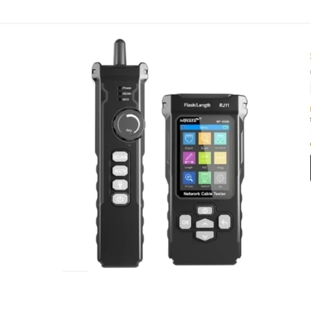 NOYAFA NF-8506 Network Cable Tester Supports PING test/IP scan/network port speed Multifunction Cable Tracker finding tool
NOYAFA NF-8506 Network Cable Tester Supports PING test/IP scan/network port speed Multifunction Cable Tracker finding tool