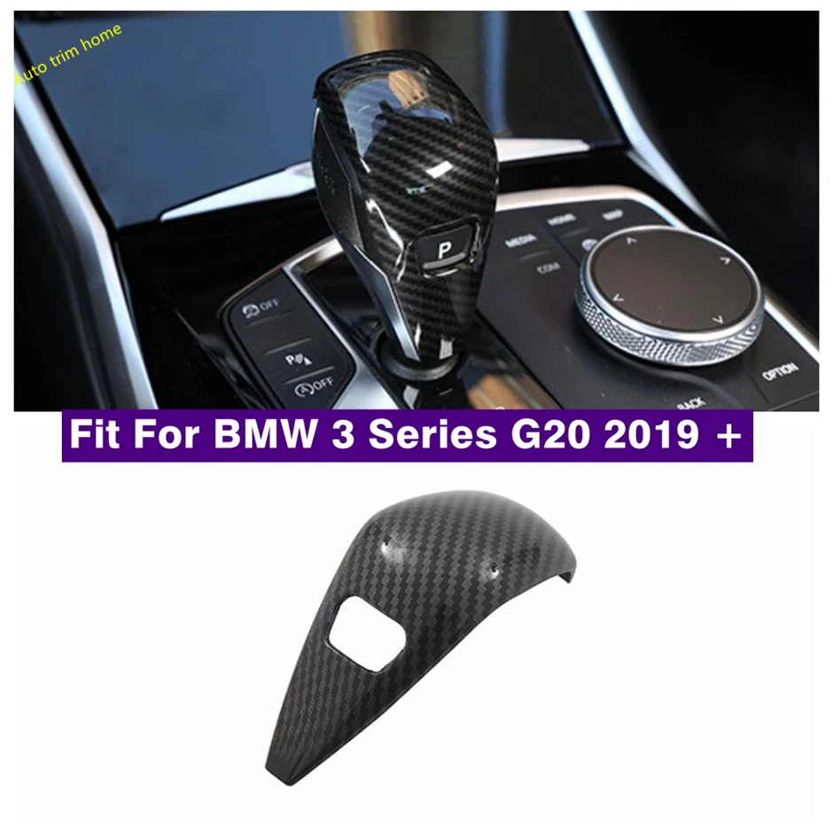 Central Control Gear Shifter Knob Head Handle Decor Cover Trim For BMW 3 Series G20 2019 - 2024 Carbon Fiber ABS Car Accessories
Central Control Gear Shifter Knob Head Handle Decor Cover Trim For BMW 3 Series G20 2019 - 2024 Carbon Fiber ABS Car Accessories