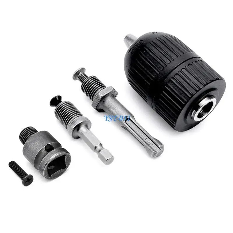 E15A 5 Pieces Electric Drill Hand Tight Chuck Suitable for Hold Round-shank Drill Bit
E15A 5 Pieces Electric Drill Hand Tight Chuck Suitable for Hold Round-shank Drill Bit