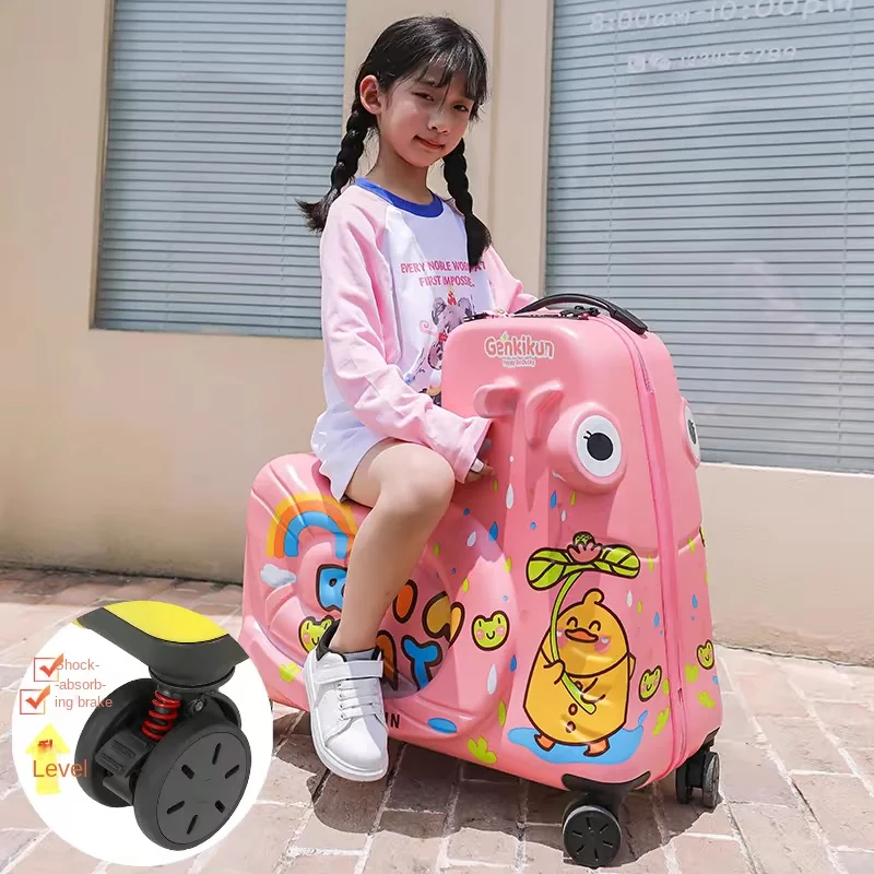 Trojan Horse Children Trolley Case 20/22/24 inch Riding Suitcase Universal Wheel can ride can sit Luggage Travel Suitcase
Trojan Horse Children Trolley Case 20/22/24 inch Riding Suitcase Universal Wheel can ride can sit Luggage Travel Suitcase