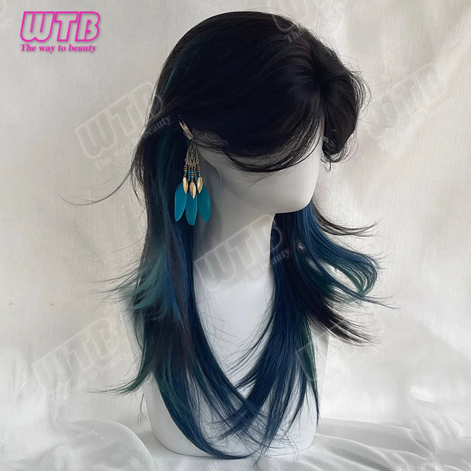 WTB Layered Straight Wig Synthetic Lolita Wig Straight Hair with Highlights and Bangs Suitable for Girls' Everyday Cosplay Wear
WTB Layered Straight Wig Synthetic Lolita Wig Straight Hair with Highlights and Bangs Suitable for Girls' Everyday Cosplay Wear
