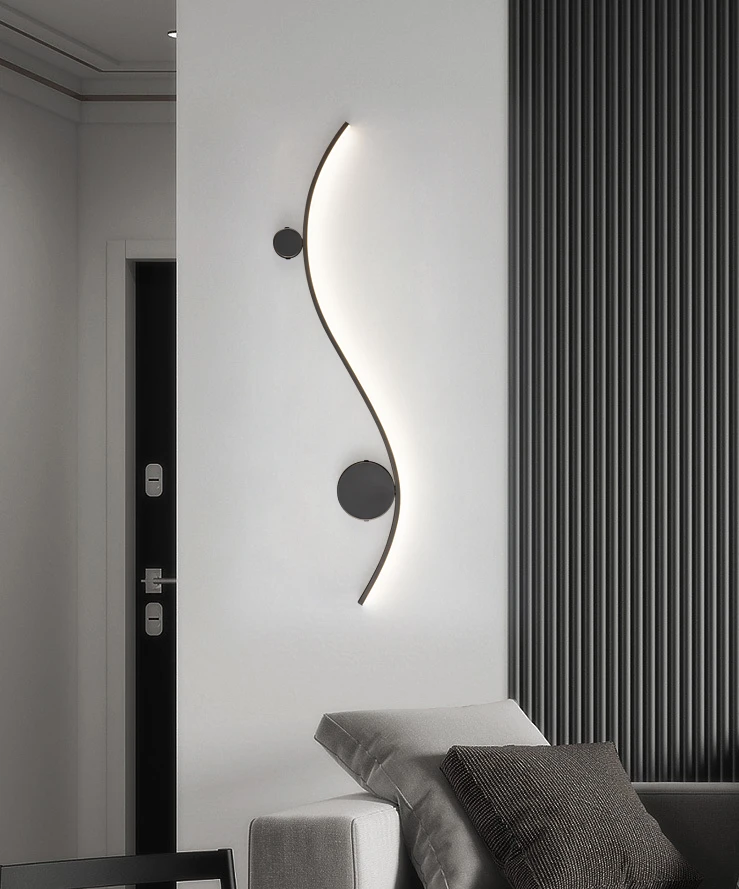 Minimalist Copper Luxury Strip Living Room Background Wall Lamp Decorative Atmosphere Bedroom Bedside Lamp Hotel Aisle Wall Lamp
Minimalist Copper Luxury Strip Living Room Background Wall Lamp Decorative Atmosphere Bedroom Bedside Lamp Hotel Aisle Wall Lamp