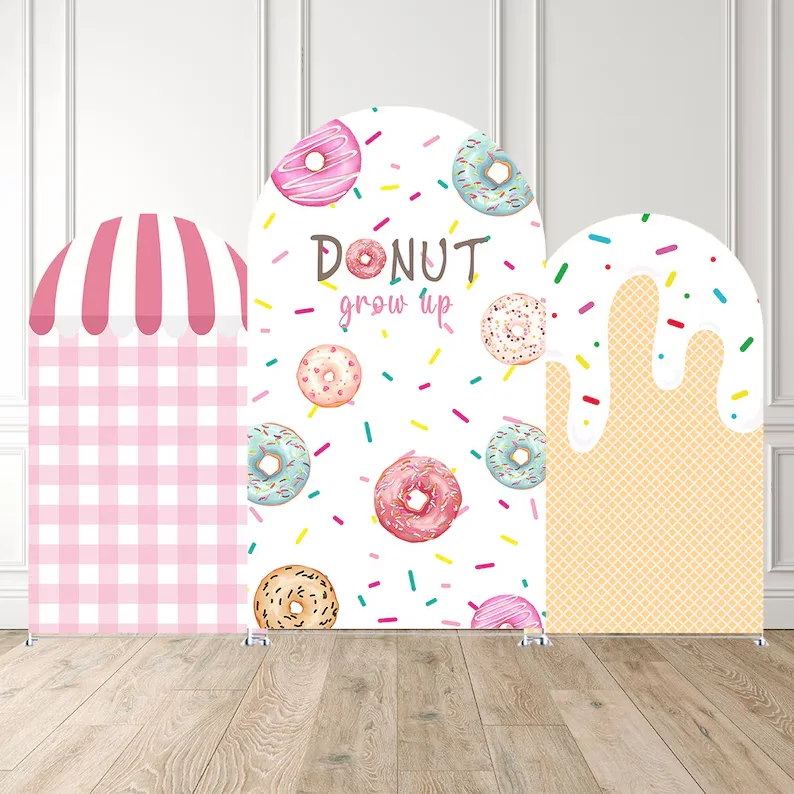Mehofond Ice Cream Arch Backdrop Covers Sweet Donuts Grow Up Birthday Party Pink Plaids Decorations Kids Baby Shower Background
Mehofond Ice Cream Arch Backdrop Covers Sweet Donuts Grow Up Birthday Party Pink Plaids Decorations Kids Baby Shower Background