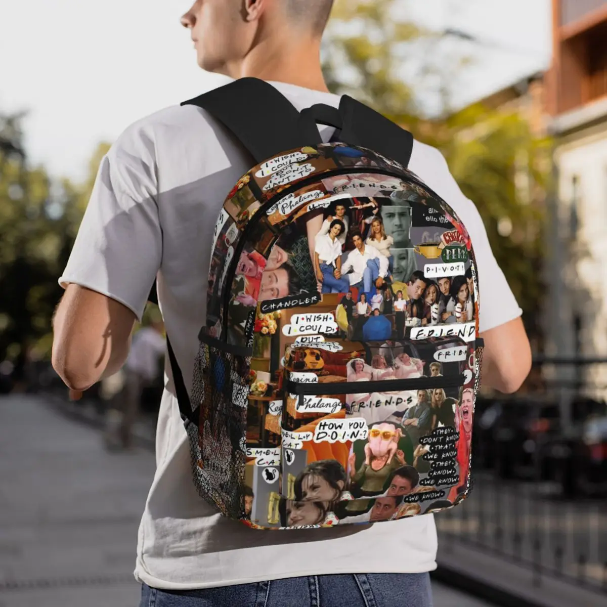 Classic Friends TV Programs Backpack Daypack Large Capacity Children BookBag School Bag Shoulder Bags for Men Women
Classic Friends TV Programs Backpack Daypack Large Capacity Children BookBag School Bag Shoulder Bags for Men Women