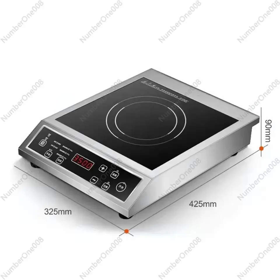 3500W High Power Induction Cooker Commercial & Home Use with Concave & Flat Heating Surfaces
3500W High Power Induction Cooker Commercial & Home Use with Concave & Flat Heating Surfaces