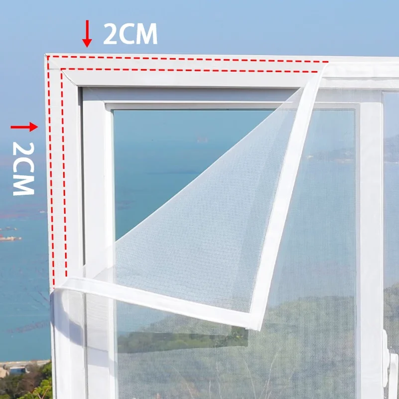 Custom Invisible Mosquito Insect Screen for Windows & Doors - Enhanced Protection Hook-and-Loop No-Drill DIY Fly Bug Mesh Net, M
Custom Invisible Mosquito Insect Screen for Windows & Doors - Enhanced Protection Hook-and-Loop No-Drill DIY Fly Bug Mesh Net, M