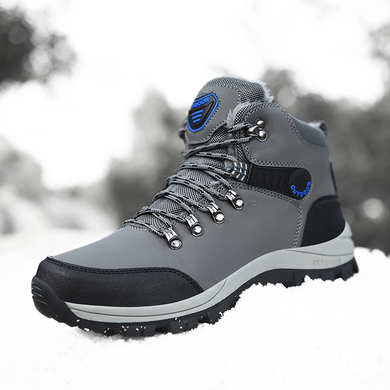 Winter Men Boots Outdoor Hiking Shoes Warm Ankle Boots Lightweight Walking Shoes Women Waterproof Snow Boots Winter Cotton Shoes
Winter Men Boots Outdoor Hiking Shoes Warm Ankle Boots Lightweight Walking Shoes Women Waterproof Snow Boots Winter Cotton Shoes