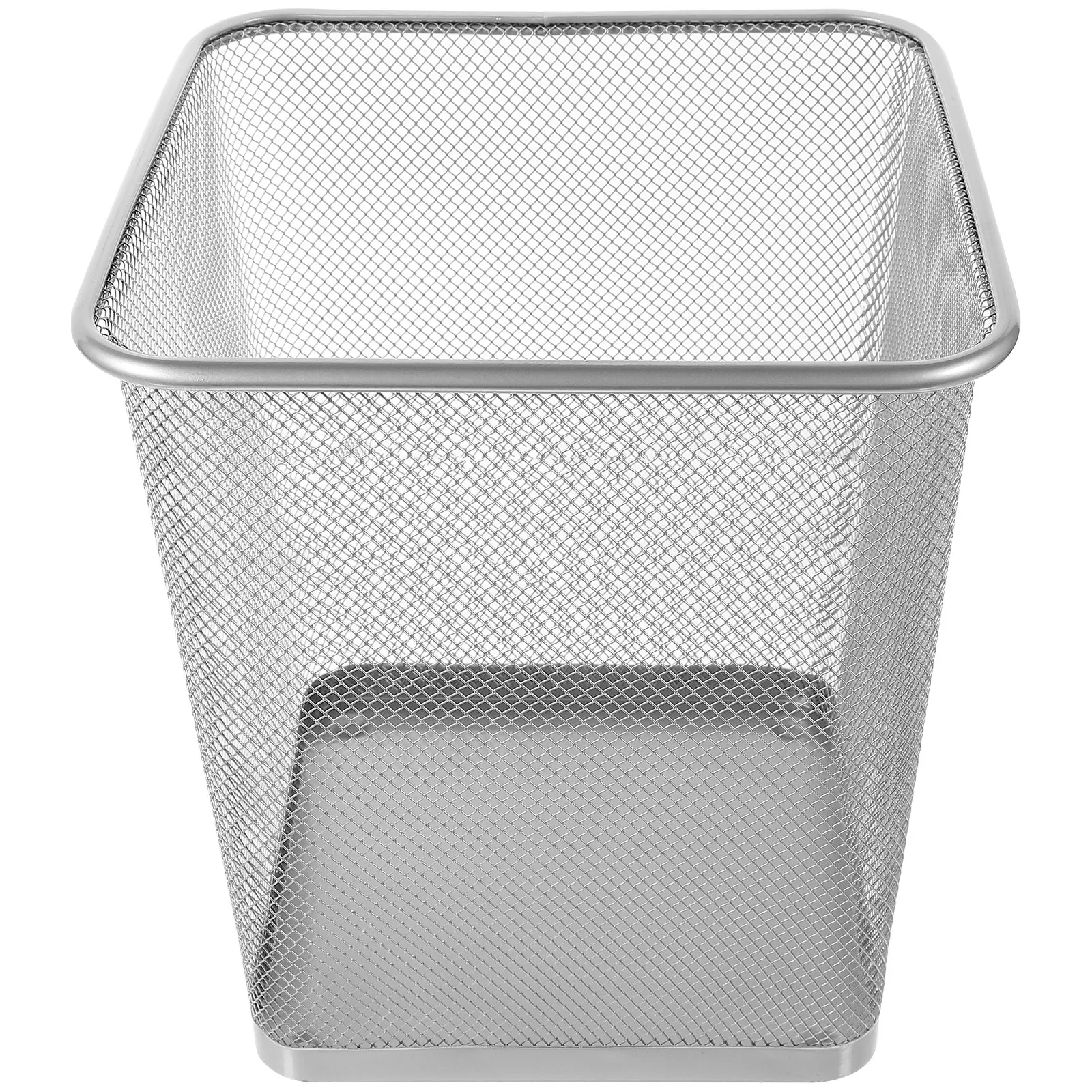 Household Metal Mesh Wastebasket Ventilated Hollow Iron Frame Trash Bin for Office Bedroom Kitchen Bathroom Metal Mesh Trash Can
Household Metal Mesh Wastebasket Ventilated Hollow Iron Frame Trash Bin for Office Bedroom Kitchen Bathroom Metal Mesh Trash Can