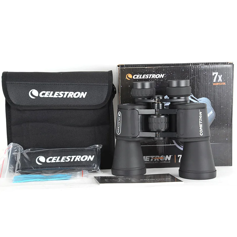 Celestron 7x50 binoculars with high magnification, high-definition, low light, night vision, sightseeing, outdoor travel
Celestron 7x50 binoculars with high magnification, high-definition, low light, night vision, sightseeing, outdoor travel