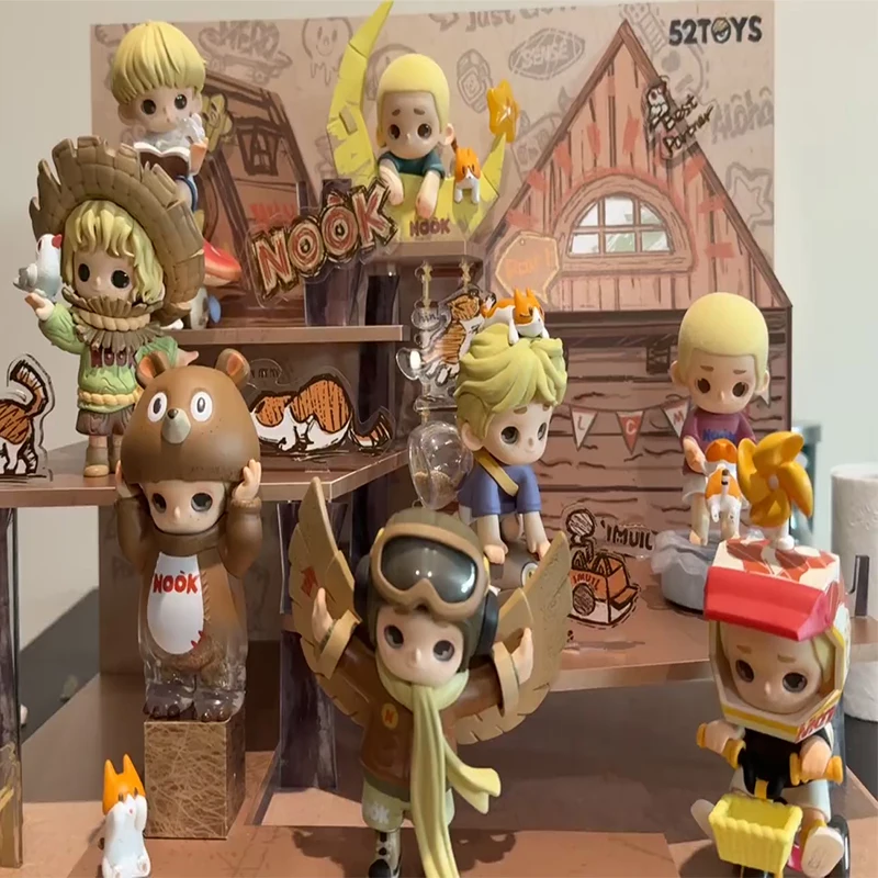 52TOYS Аутентичная глухая коробка NOOK Small World Series, модная милая и забавная периферийная подвеска, украшение для рабочего стола, Рождественский подарок
52TOYS Аутентичная глухая коробка NOOK Small World Series, модная милая и забавная периферийная подвеска, украшение для рабочего стола, Рождественский подарок