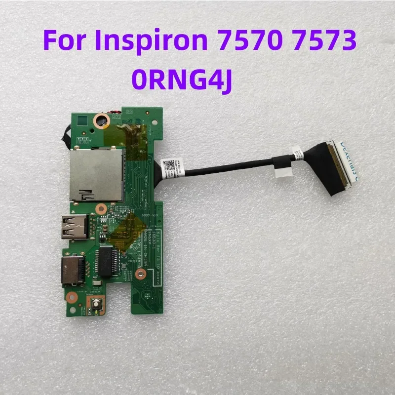 Original For Inspiron 7570 7573 Laptop Switch Small Board USB Network Card Small Board 0RNG4J
Original For Inspiron 7570 7573 Laptop Switch Small Board USB Network Card Small Board 0RNG4J