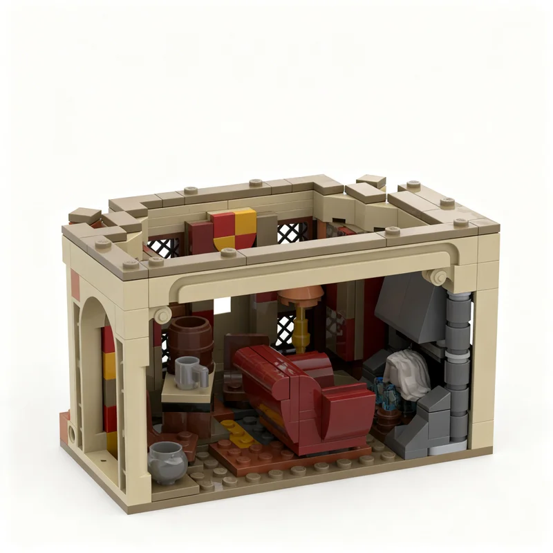 248PCS MOC Magic Movie Hp Modular Red Common Room Great Tower 2 4 Model Display Assembly Building Blocks DIY Creative Gift Set
248PCS MOC Magic Movie Hp Modular Red Common Room Great Tower 2 4 Model Display Assembly Building Blocks DIY Creative Gift Set