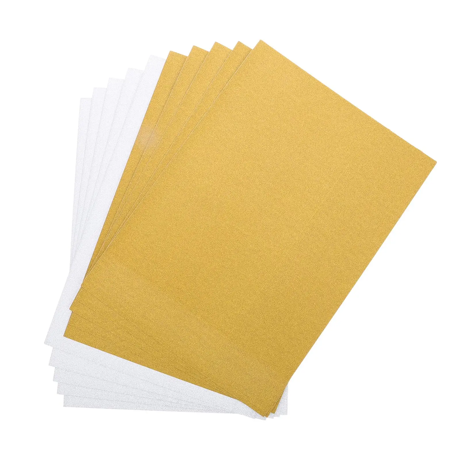 10pcs A4 Sheets Glitter Cardstock Making Diy Material Sparkling Craftwork Scrapbooking (Gold & Silver)
10pcs A4 Sheets Glitter Cardstock Making Diy Material Sparkling Craftwork Scrapbooking (Gold & Silver)