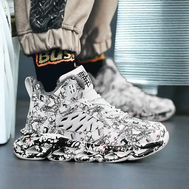 Hight Top With Lacing Sapatos For Men Casual Men's Running Sports Shoes Fat Sneakers Men Scarp Sapa Technology Sapatos
Hight Top With Lacing Sapatos For Men Casual Men's Running Sports Shoes Fat Sneakers Men Scarp Sapa Technology Sapatos