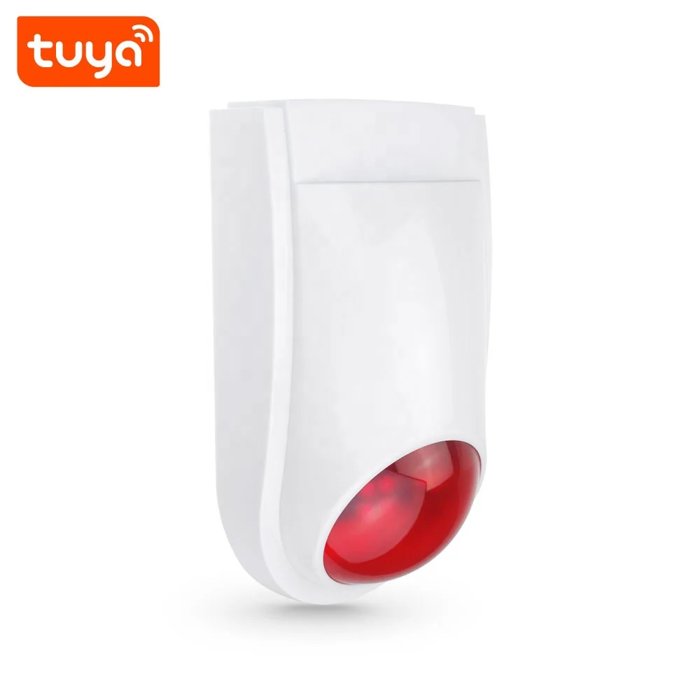 2023 Newest Tuya Smart WiFi Outdoor Siren Alarm System Work with Amazon Alexa/Google
2023 Newest Tuya Smart WiFi Outdoor Siren Alarm System Work with Amazon Alexa/Google