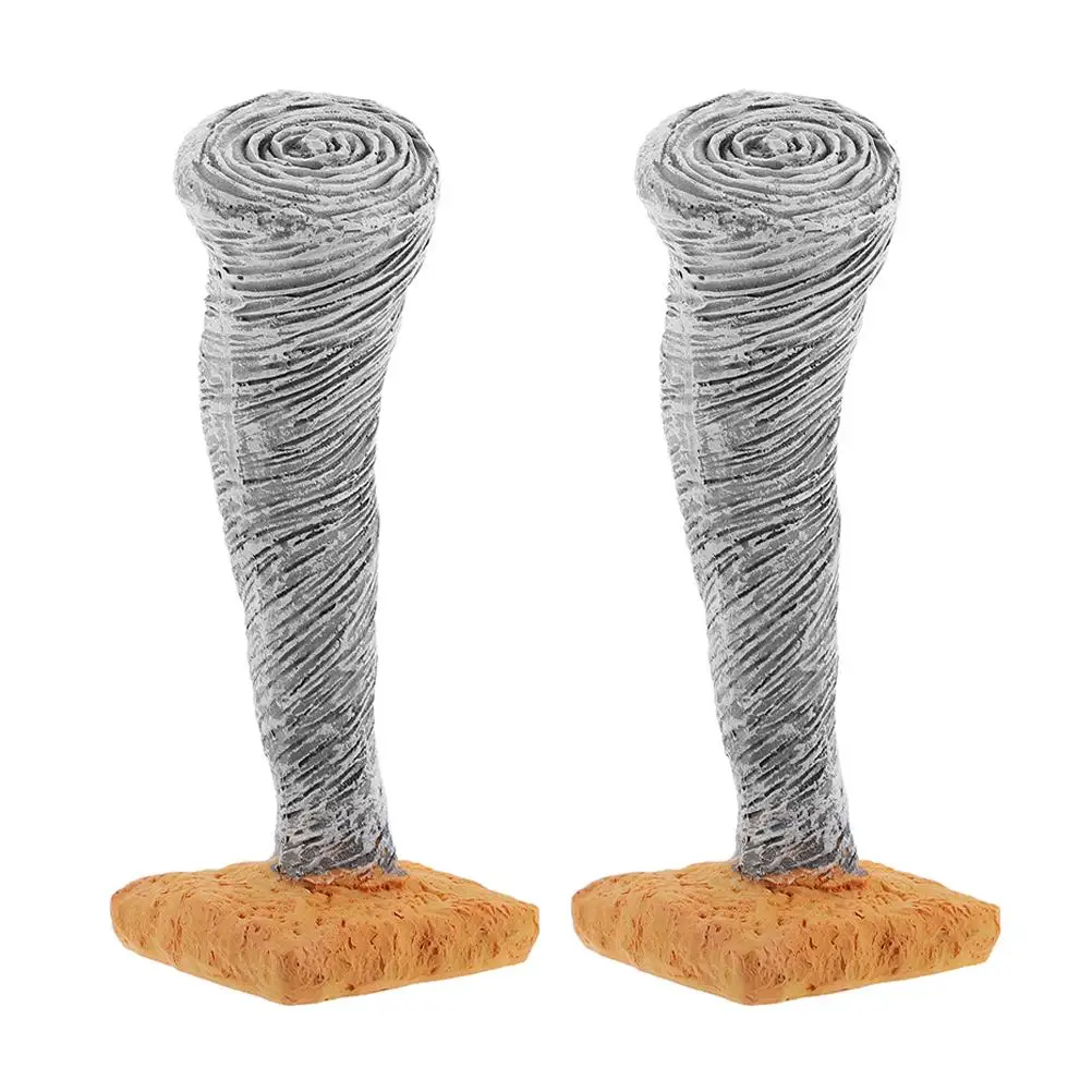 2Pcs Tornado Model Decor Realistic Resin Miniature Landscaping Ornament for Sand Table Micro Garden Accessories Child
2Pcs Tornado Model Decor Realistic Resin Miniature Landscaping Ornament for Sand Table Micro Garden Accessories Child
