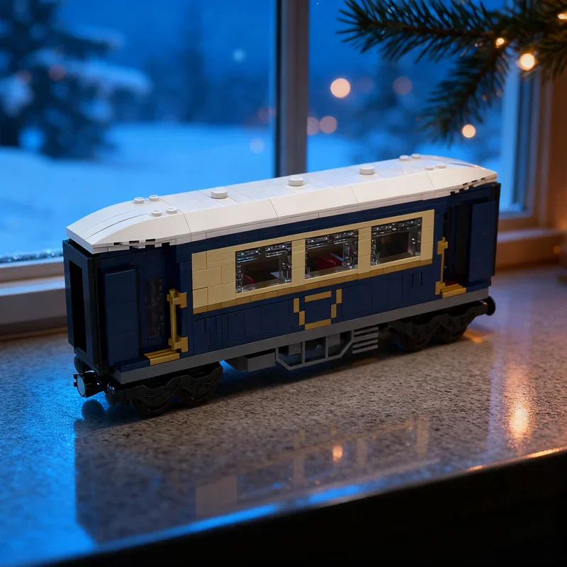 643 шт. MOC Orient Express Wagon, тренировочная модель, строительные игрушки, блоки, архитектура, образование, рождественские подарки, кирпич, детский день рождения
643 шт. MOC Orient Express Wagon, тренировочная модель, строительные игрушки, блоки, архитектура, образование, рождественские подарки, кирпич, детский день рождения