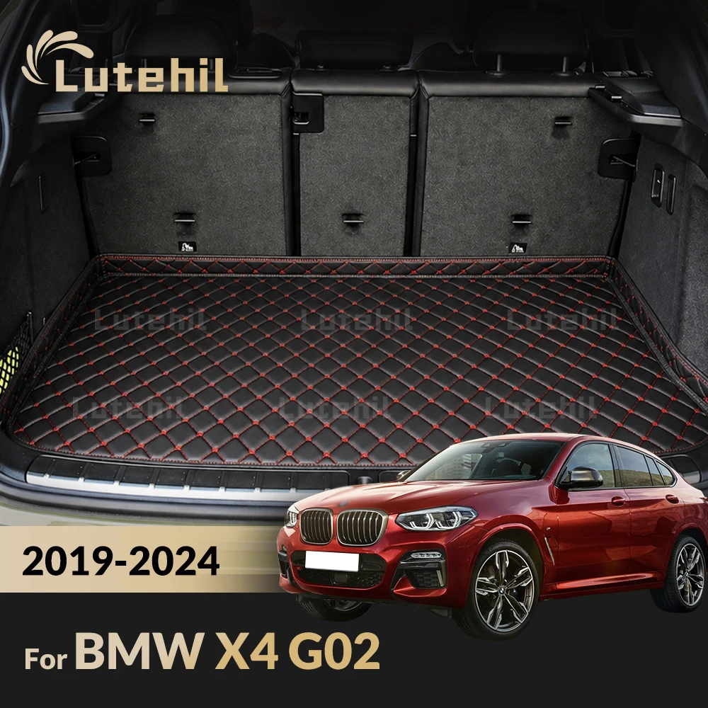 For BMW X4 G02 2019-2024 23 22 21 20 Lutehil 3D Car Trunk Mat High Side Waterproof Liner Cargo Carpet Pad car accessories
For BMW X4 G02 2019-2024 23 22 21 20 Lutehil 3D Car Trunk Mat High Side Waterproof Liner Cargo Carpet Pad car accessories