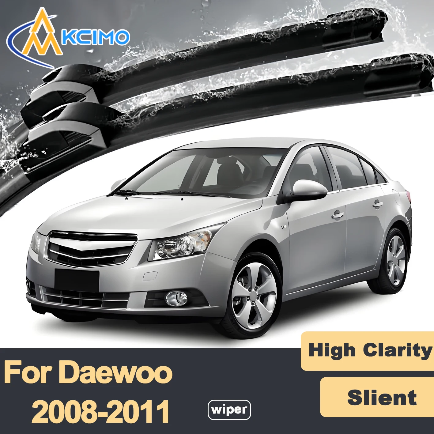 Premium Rubber Durable Silent Windshield Wiper Blades 2pcs for Daewoo Lacetti Premiere J300 2008-2011 Holden Cruze
Premium Rubber Durable Silent Windshield Wiper Blades 2pcs for Daewoo Lacetti Premiere J300 2008-2011 Holden Cruze
