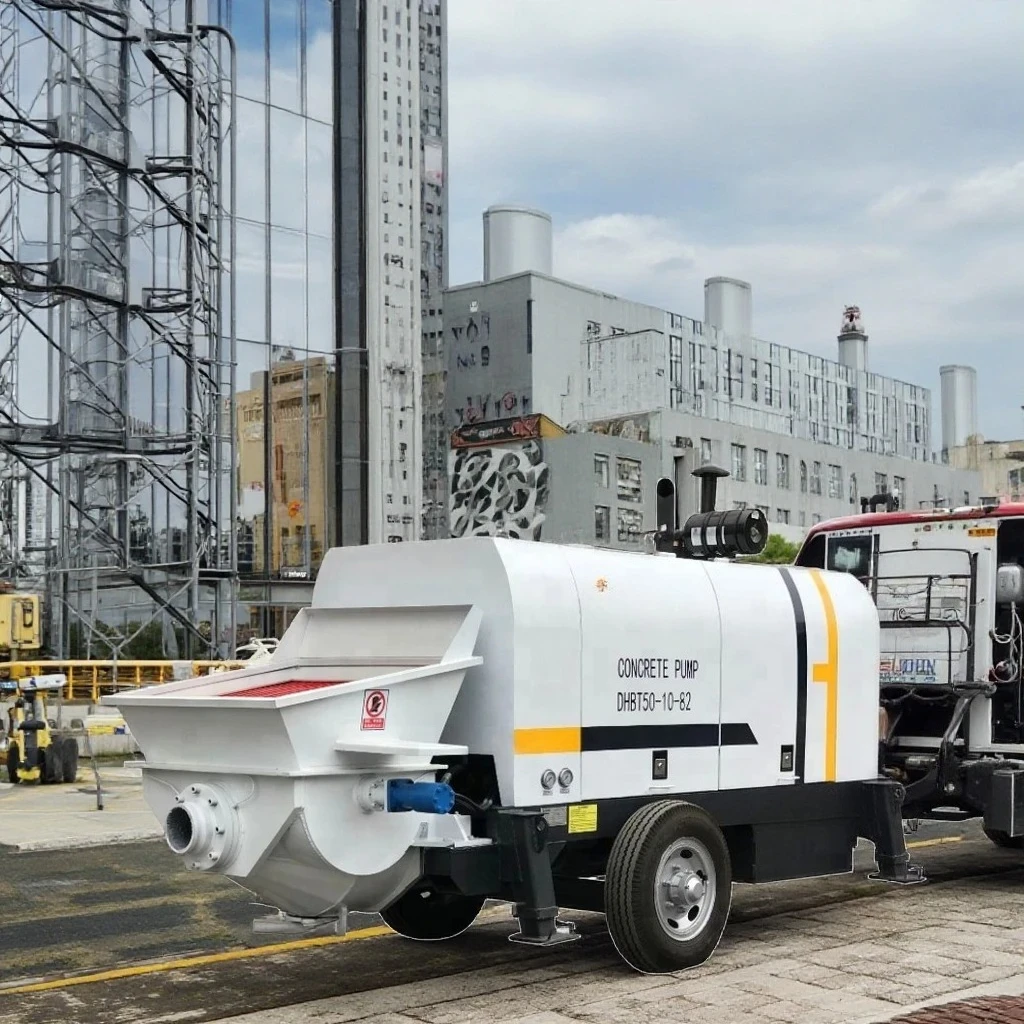 High-Efficient 30-90 M3/H Concrete Conveying Pump Diesel Electric Powered Pipes Clamping Cleaning Balls Concrete Pump for Sale
High-Efficient 30-90 M3/H Concrete Conveying Pump Diesel Electric Powered Pipes Clamping Cleaning Balls Concrete Pump for Sale