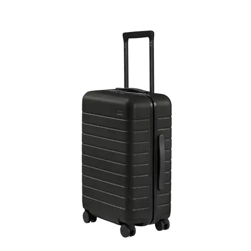 Away Carry-On Luggage, Lightweight Hardside Suitcase with Spinner Wheels, 22 Inch Airline Approved, TSA Lock, Jet Black
Away Carry-On Luggage, Lightweight Hardside Suitcase with Spinner Wheels, 22 Inch Airline Approved, TSA Lock, Jet Black