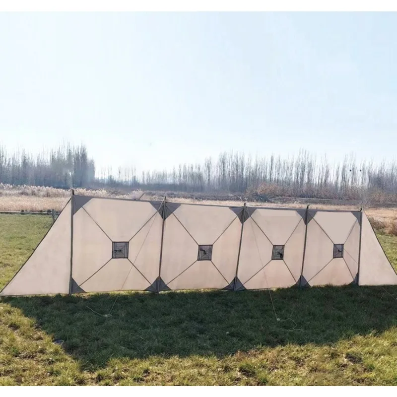 Outdoor Camping Windproof Tent Windscreen for Outdoor Dining, Barbecuing, Fishing; Folding Enclosure Screen for Wind Protection.
Outdoor Camping Windproof Tent Windscreen for Outdoor Dining, Barbecuing, Fishing; Folding Enclosure Screen for Wind Protection.