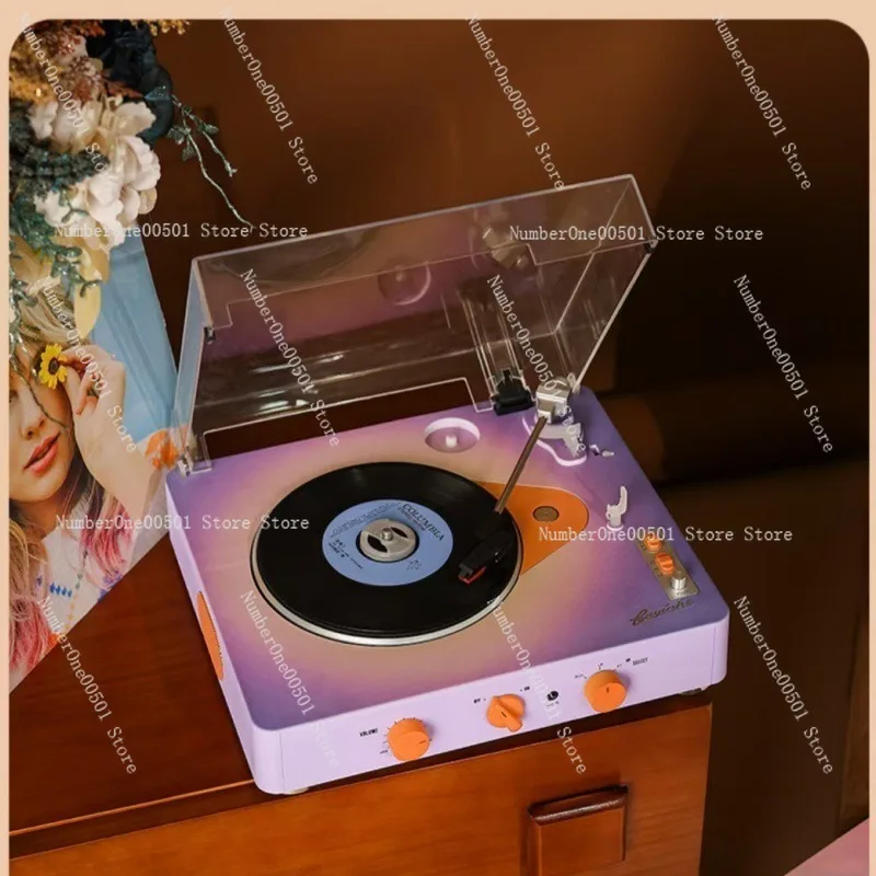 Vinyl record player bluetooth stereo retro phonograph multi-function integrated player
Vinyl record player bluetooth stereo retro phonograph multi-function integrated player