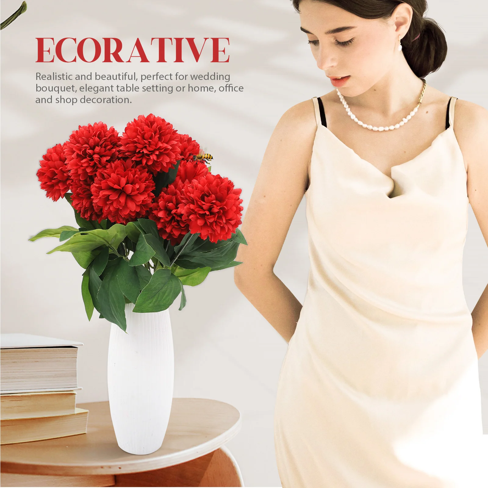 6pcs Artificial Dandelion Flowers Realistic Fake Simulation Flower Decor Home Wedding Party Diy Bouquet Centerpiece Plastic
6pcs Artificial Dandelion Flowers Realistic Fake Simulation Flower Decor Home Wedding Party Diy Bouquet Centerpiece Plastic