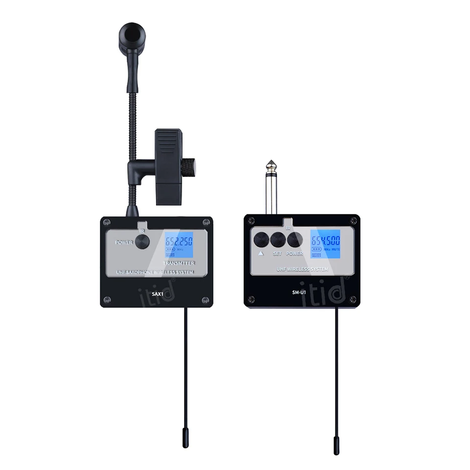 SM-U1 Wireless Saxophone Microphone With Detachable Receiver Clip UHF Professional Instrument Pickup Stage Performance Recording
SM-U1 Wireless Saxophone Microphone With Detachable Receiver Clip UHF Professional Instrument Pickup Stage Performance Recording