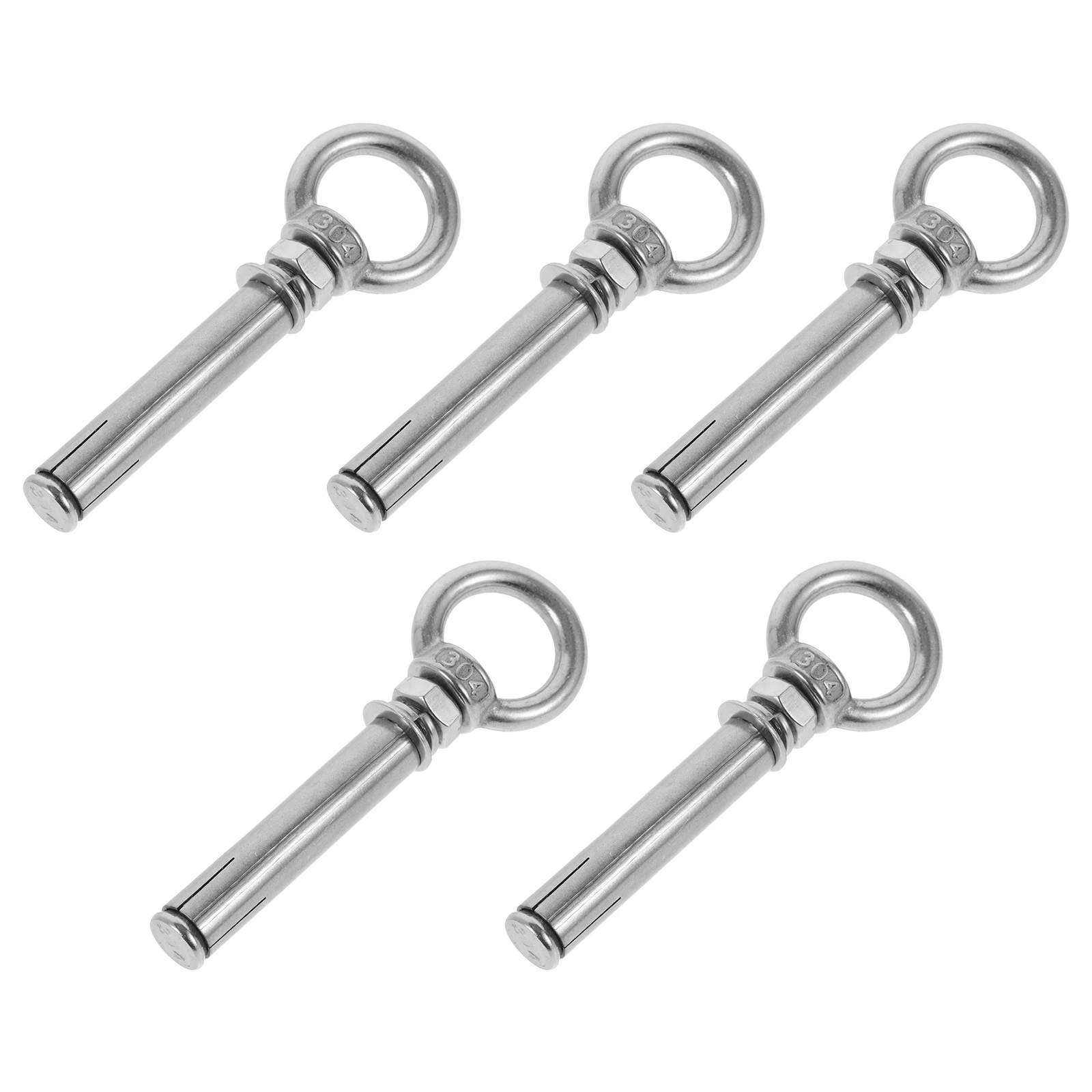 5 Pcs Stainless Steel Bolted Dog Pile Tie-out Stakes Fixed Anchor for Yard Cable Lead 304
5 Pcs Stainless Steel Bolted Dog Pile Tie-out Stakes Fixed Anchor for Yard Cable Lead 304