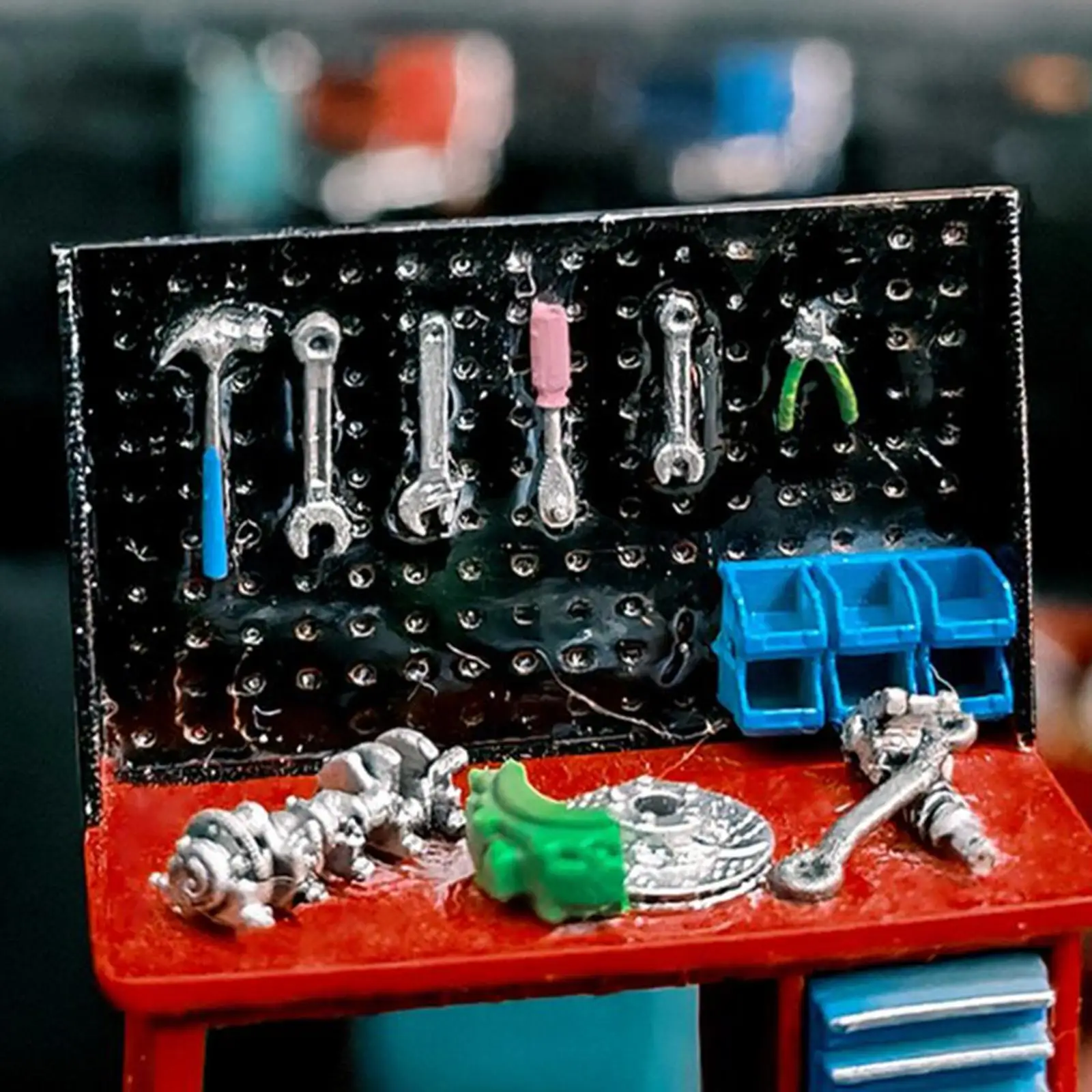 Mini Tool Table Model Resin 1 64 Dollhouse Accessories Miniature Prop Micro Landscape Decor for Doll House Equipment Display
Mini Tool Table Model Resin 1 64 Dollhouse Accessories Miniature Prop Micro Landscape Decor for Doll House Equipment Display