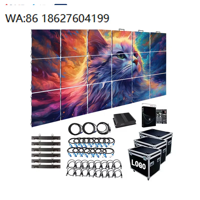 indoor outdoor custom size large video wall Outdoor P391 500500mm Full Color LED Display Panel IP65 Waterproof HDR 5000cd Brigh
indoor outdoor custom size large video wall Outdoor P391 500500mm Full Color LED Display Panel IP65 Waterproof HDR 5000cd Brigh
