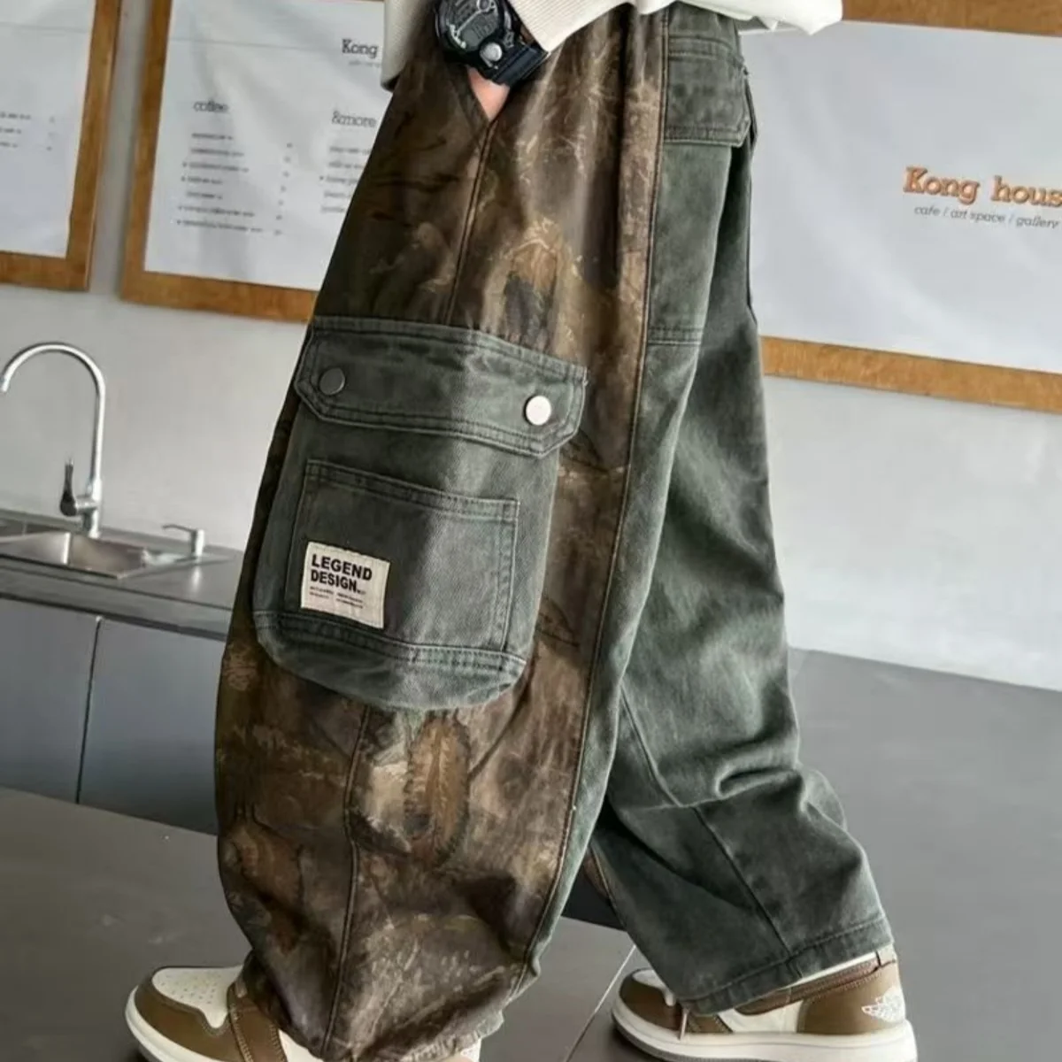 2026 New Boys' Autumn Camouflage Workwear Casual Pants - Stylish Loose-Fit Long Pants for Middle and Tall Children
2026 New Boys' Autumn Camouflage Workwear Casual Pants - Stylish Loose-Fit Long Pants for Middle and Tall Children
