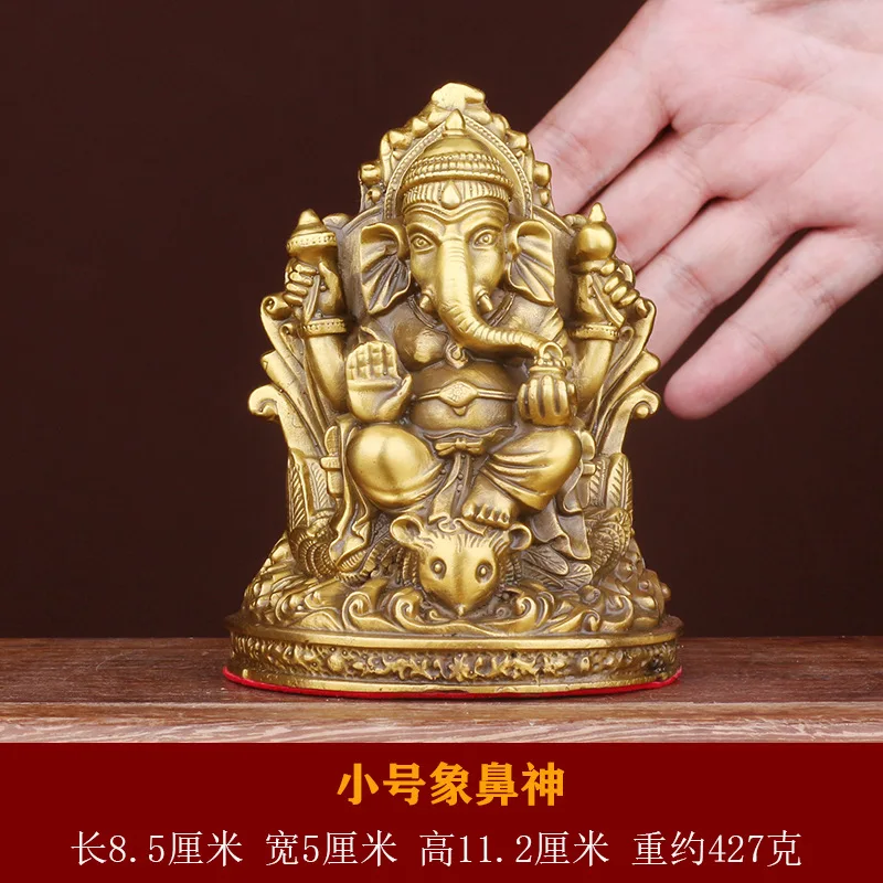 Pure Thai Copper God Figurine Tianmu Elephant Trunk Indian Guardian Figuri
Pure Thai Copper God Figurine Tianmu Elephant Trunk Indian Guardian Figuri