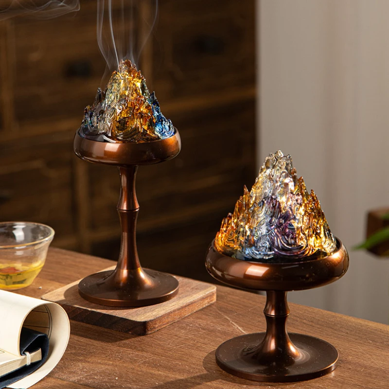 Liuli Boshan Furnace Pure Copper Incense Seal Stove Household Agarwood Incense Plate Incense Stove Tea Ceremony
Liuli Boshan Furnace Pure Copper Incense Seal Stove Household Agarwood Incense Plate Incense Stove Tea Ceremony